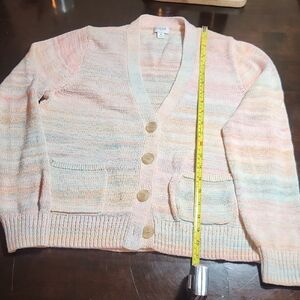 J. Crew Women's Multicolor Button-Up Cardigan